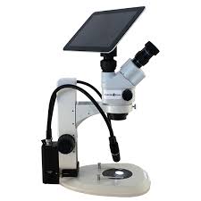 Stereo Zoom Microscope with LCD HD Tablet